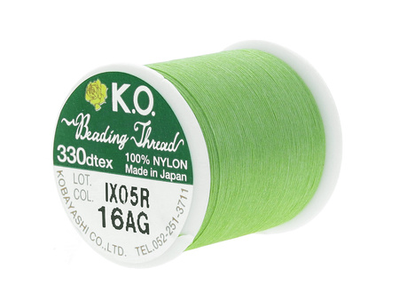 KO™ / nić nylonowa / 330 dtex / Apple Green / 50m