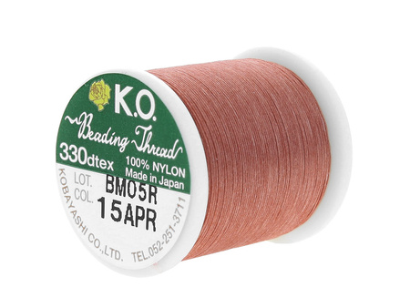KO™ / nić nylonowa / 330 dtex / Pepper Red / 50 m