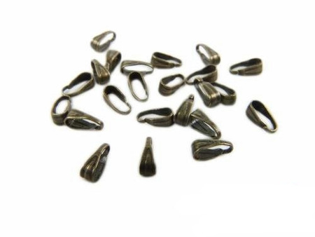 Krawatka ozdobna , z wypustkami / oliwkowa / 7mm / 200szt