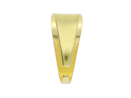 Krawatka / zaciskana / 7x5x3mm / złoty / 24szt