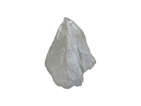 Kwarc tytanowy / grot nieregularny / 35x25x15mm / szary / 1szt