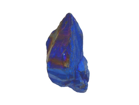 Kwarc tytanowy / grot nieregularny / 39x19x15mm / multikolor / 1szt