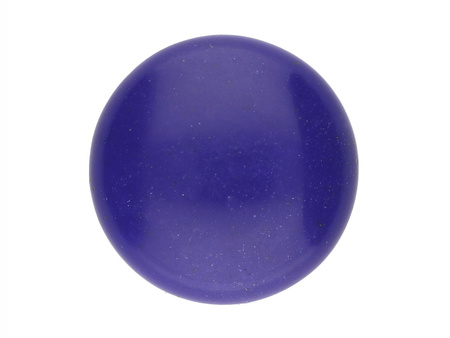 Lazulit / kaboszon / okrągły / 16x16x5mm / 1szt