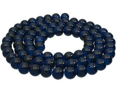 MIST™ / koraliki szklane / kula / 4mm / granatowy / 216szt