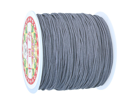 Macrammee™ / Sznurek do makramy / nylonowy / 0.8mm / stalowy / 95m