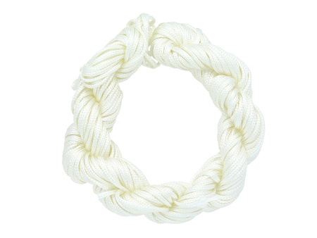 Mcord™ / Sznurek do makramy / nylonowy / 1.5mm / kość słoniowa / 13m