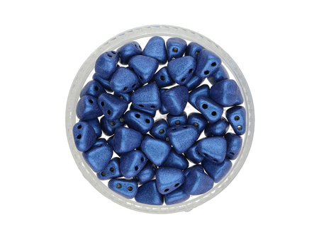 NIB-BIT™ / 6x5mm / Metallic Suede / Blue / 5g / ~27szt