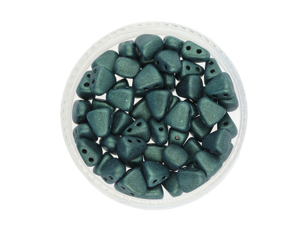 NIB-BIT™ / 6x5mm / Metallic Suede / Dk Forest / 5g / ~27szt