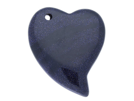 Noc Kairu / zawieszka / serce / 49x41x9mm / 1szt
