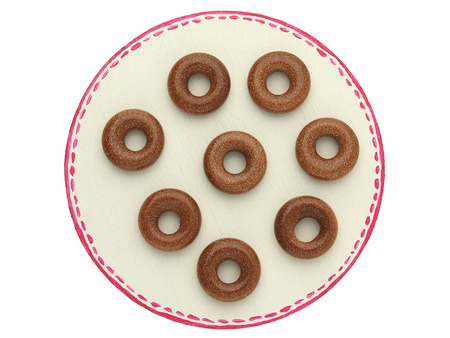 Piasek pustyni / okrąg / 15mm / otwór 5mm / grubość 4mm / 1szt