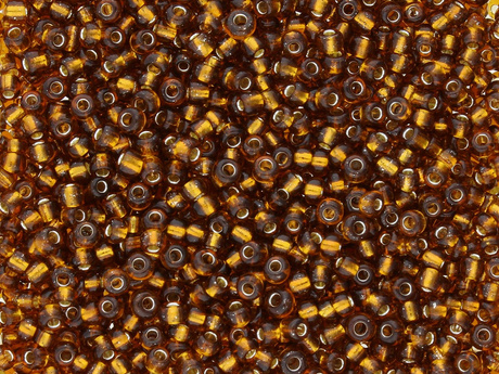 Seed Beads / koraliki szklane / round 12/0 / Inside Color / Smoky Topaz / ot. 0.8mm / 20g