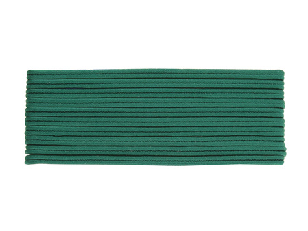 Sznurek do sutaszu chiński / ściśle pleciony / polyester / 3mm / zielony / 5m
