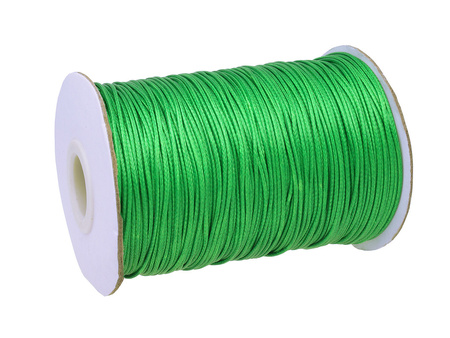 Sznurek powlekany / 1.5mm / zielony / 160m
