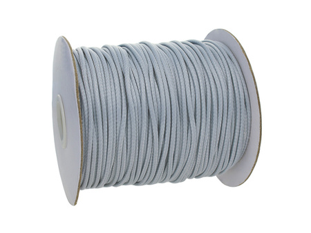 Sznurek powlekany / 2.0mm / szary / 80m