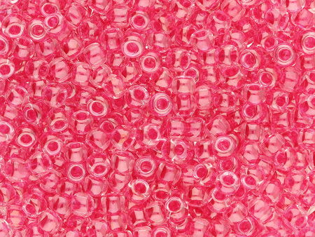 TOHO™ / Round 11/0 / Inside Color Crystal / Fuchsia Lined / 10g / ~1100szt