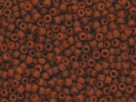 TOHO™ / Round 15/0 / Semi Glazed / Burnt Orange / 10g / ~1400szt