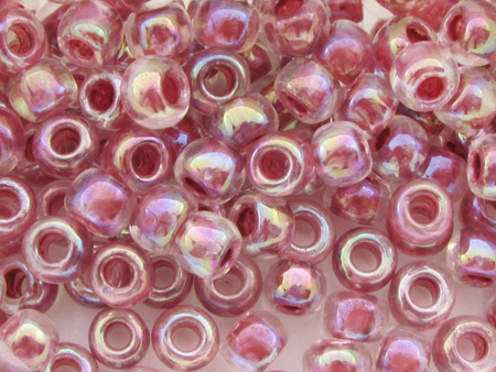 TOHO™ / Round 6/0 / Inside-Color Rainbow / Sandstone Lined / 10g / ~160szt