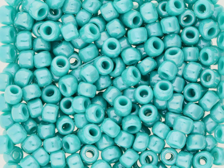 TOHO™ / Round 6/0 / Opaque-Lustered / Turquoise / 10g / ~160szt