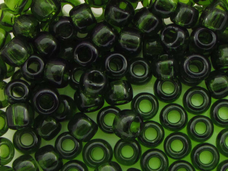 TOHO™ / Round 6/0 / Transparent / Olivine / 10g / ~160szt