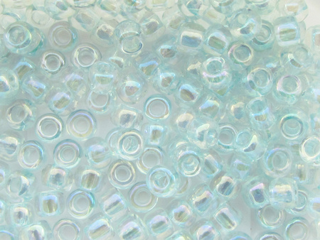 TOHO™ / Round 6/0 / Transparent Rainbow / Aqua / 10g / ~160szt