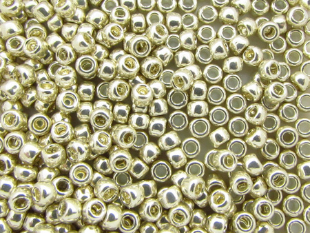 TOHO™ / Round 8/0 / Galvanized / Aluminum / 10g / ~410szt