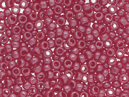 TOHO™ / Round 8/0 / Opaque-Lustered / Cherry / 10g / ~410szt