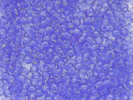 TOHO™ / Round 8/0 / Transparent / Lt Sapphire / 10g / ~410szt