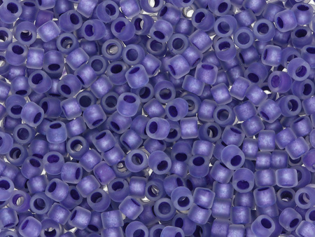 TOHO™ / Treasure 11/0 / Frosted Metallic Crystal Rainbow / Purple Lined / 5g / ~960szt