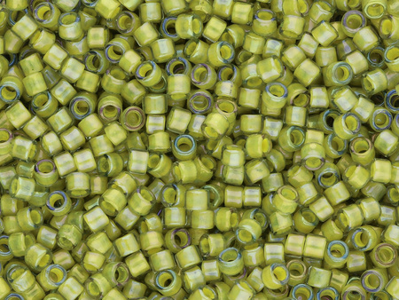 TOHO™/ Treasure 11/0 / Inside Color Luster Black Diamond / Opaque / Yellow / 5g / ~960szt