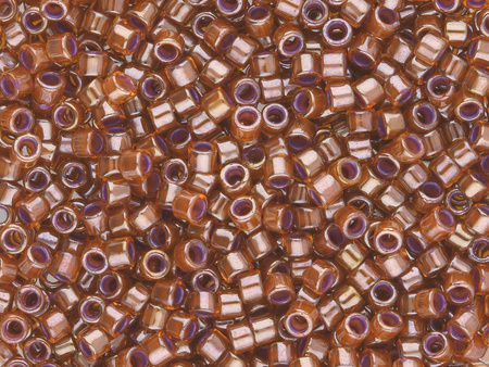 TOHO™ / Treasure 11/0 / Orange Lined / Lt Hyacinth / 5g / ~960szt