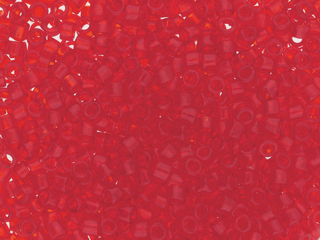 TOHO™ / Treasure 11/0 / Transparent / Siam Ruby / 10g / ~960szt