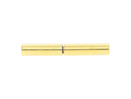 Zapięcie przekręcane / stal chirurgiczna / 21x3x3mm/ złoty / otwór 2.2mm / 1szt